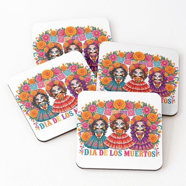 Item preview, Dia De Los Muertos Sugar Skull Girls Mexican designed and sold by VGAfanatic.