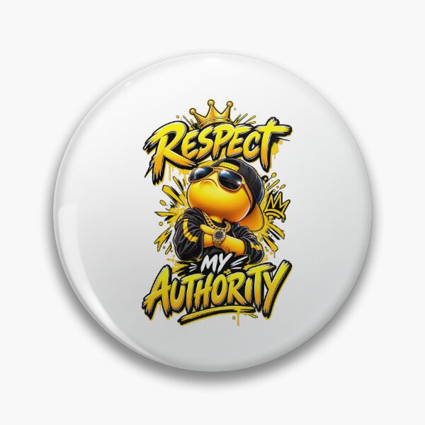 Item preview, Respect My Authority Funny Boss Dog  designed and sold by freshwear design.