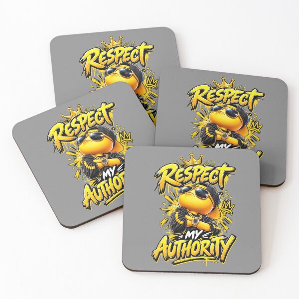 Item preview, Respect My Authority Funny Boss Dog  designed and sold by freshwear design.