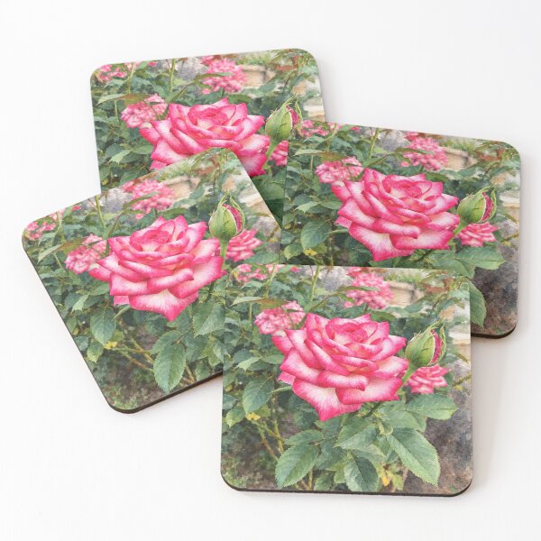 Item preview, Pink rose designed and sold by Carol-arts-.