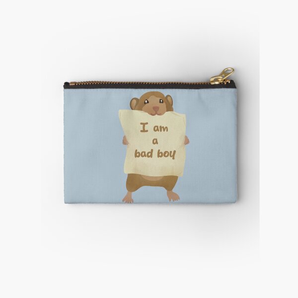 Item preview, i am a bad boy - hamster doodle designed and sold by FandomizedRose.