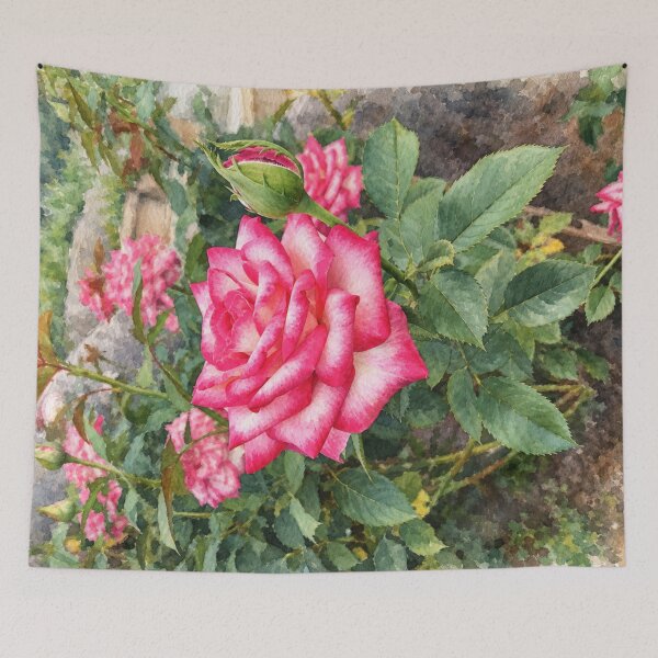 Item preview, Pink rose designed and sold by Carol-arts-.