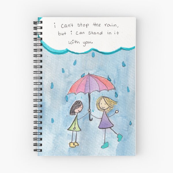 Item preview, Best friends stick together in the rain designed and sold by Anna  Mills.