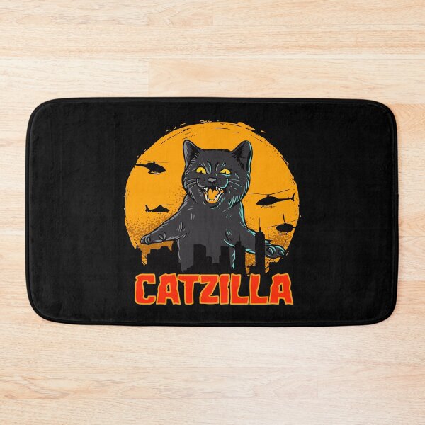 Item preview, Catzilla - Funny Cat Parody  designed and sold by DGMaxShop.