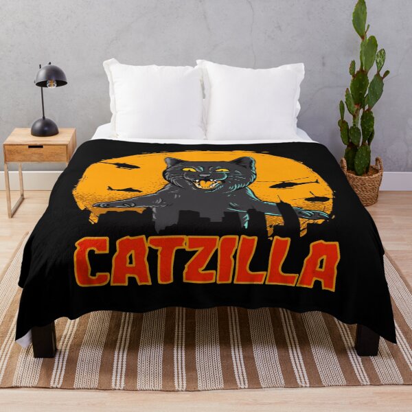 Item preview, Catzilla - Funny Cat Parody designed and sold by DGMaxShop.