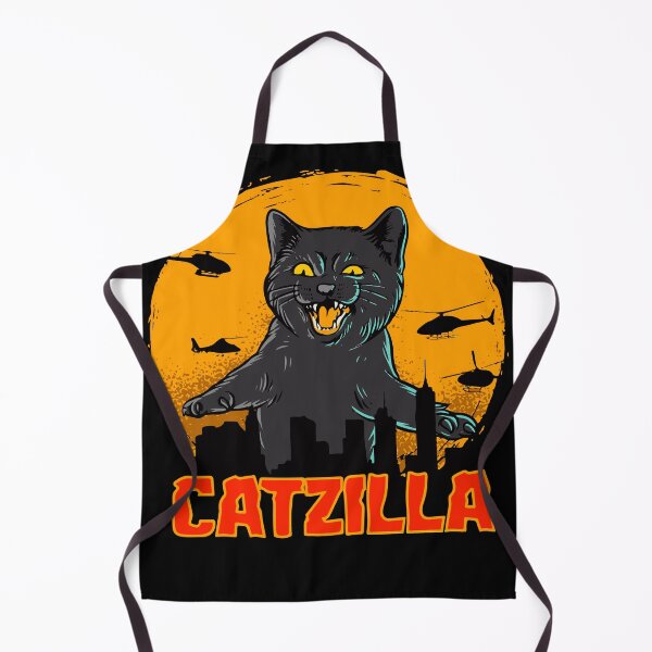 Item preview, Catzilla - Funny Cat Parody  designed and sold by DGMaxShop.