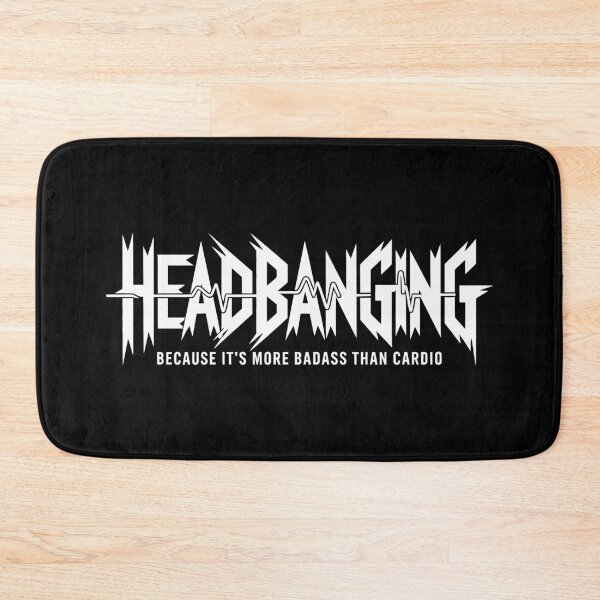 Item preview, Headbanging  - Because It's More Badass Than Cardio designed and sold by KaurisDigital.