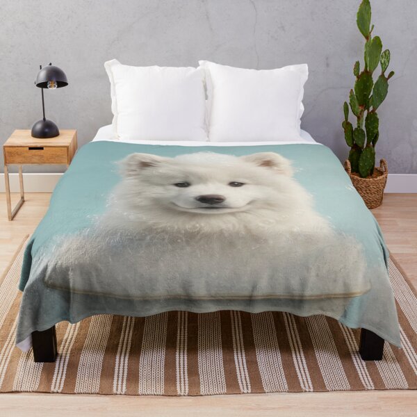 Item preview, Baby Samoyed Bubble Bath Cute Nursery Bathroom Wall Art designed and sold by LazyOwlStore.