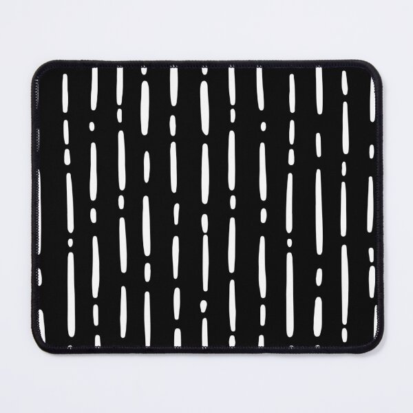Item preview, Irregular Lines & Dashes on Black designed and sold by KSimpson838.