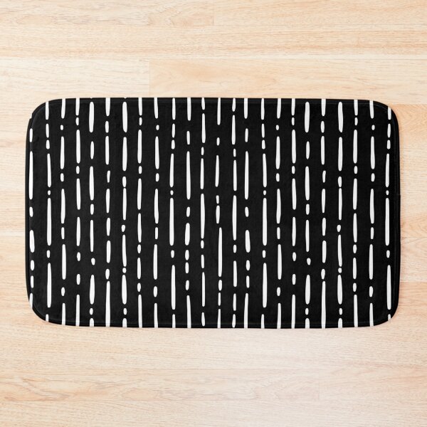 Item preview, Irregular Lines & Dashes on Black designed and sold by KSimpson838.