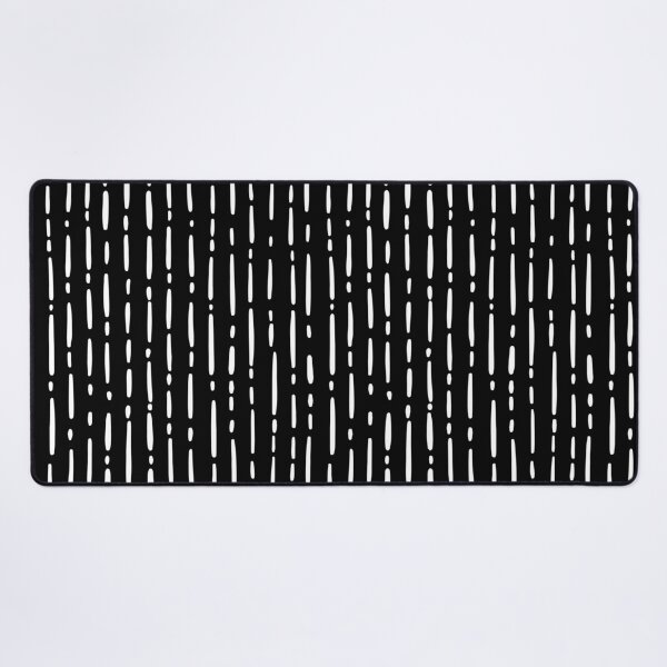 Item preview, Irregular Lines & Dashes on Black designed and sold by KSimpson838.