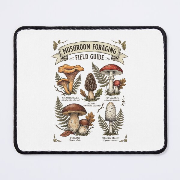 Item preview, Vintage Mushroom Foraging designed and sold by JILL-RIGGS.