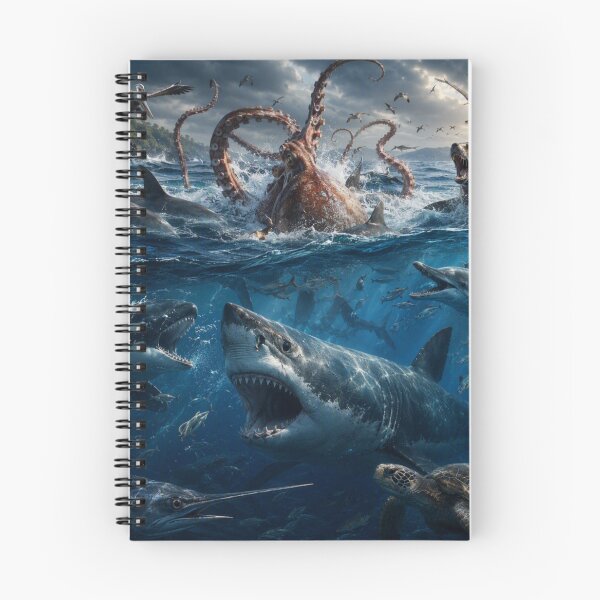 Item preview, Savage Battle in the Ocean designed and sold by JuViRo.