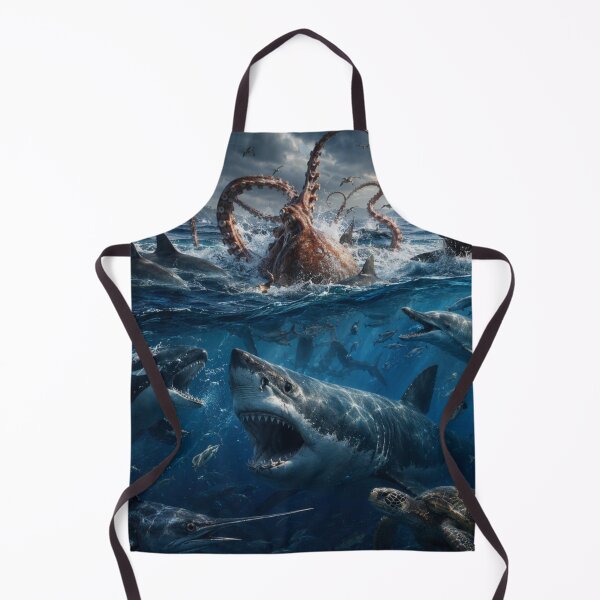 Item preview, Savage Battle in the Ocean designed and sold by JuViRo.