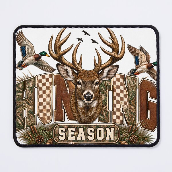 Item preview, Hunting Season Retro Deer Head Camo Duck Graphic designed and sold by VGAfanatic.