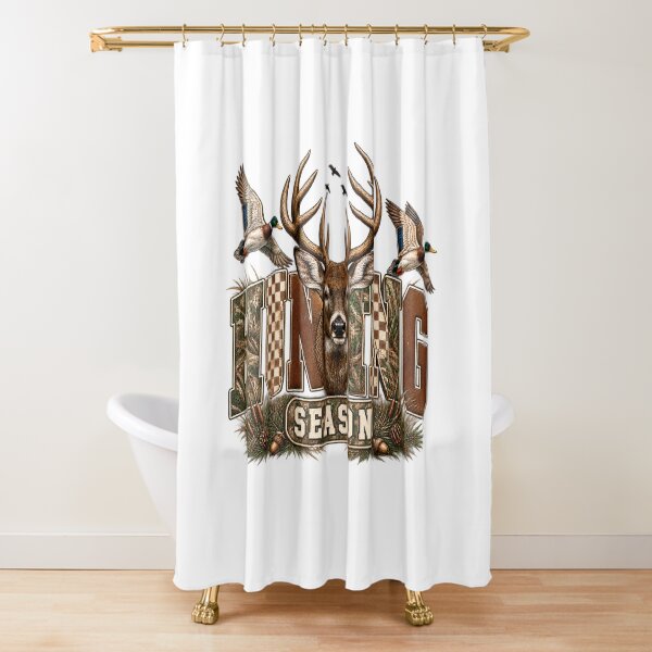 Item preview, Hunting Season Retro Deer Head Camo Duck Graphic designed and sold by VGAfanatic.