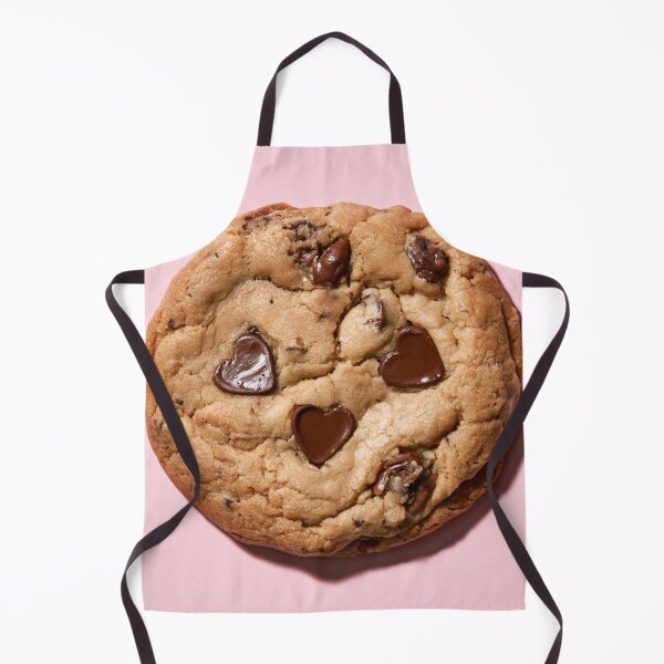 Item preview, Heart Chocolate Chip Cookie – Cute Love Cookie Design for Cookie Lovers designed and sold by WordPlayStudio.
