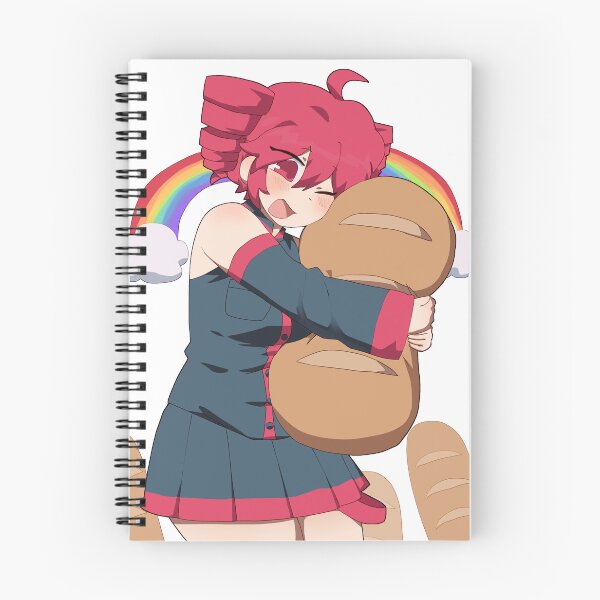 Item preview, Kasane Teto pin/notebook/poster designed and sold by pumpkster.