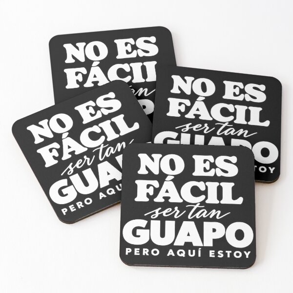 Item preview, No Es Facil Ser Tan Guapo Pero Aqui Estoy Spanish Graphic designed and sold by VGAfanatic.