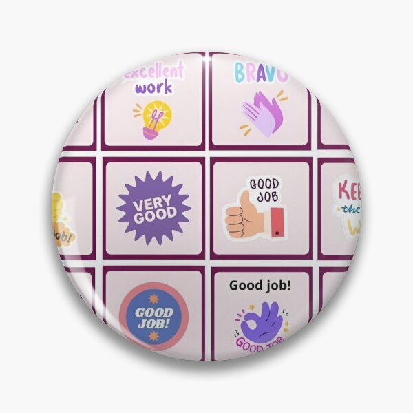 Item preview, Teacher Reward Sticker Pack - Cute Motivational Classroom Stickers designed and sold by FashionDollQtr.