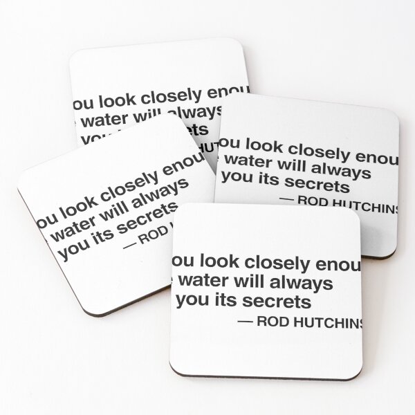 Item preview, “The Secrets” Rod Hutchinson Quote Carp Fishing – Angling Pioneer designed and sold by Always-Angling.