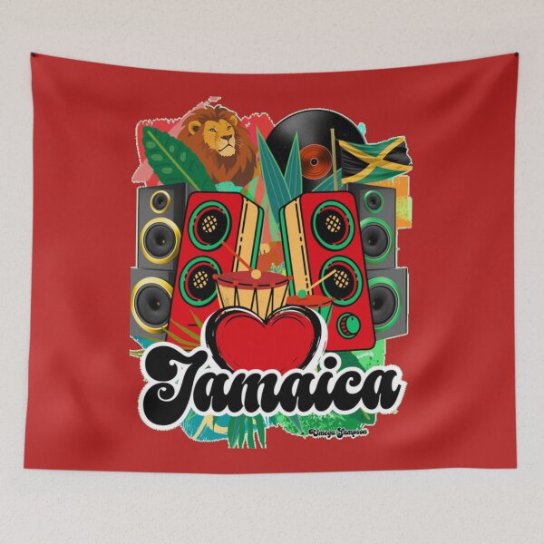 Item preview, Heart of Jamaican Pride designed and sold by artbyomega.