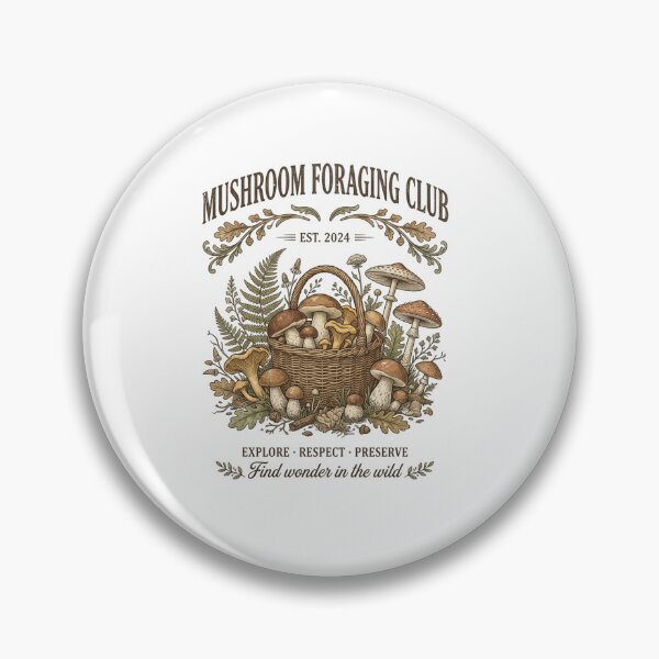 Item preview, Mushroom Foraging Club designed and sold by JILL-RIGGS.