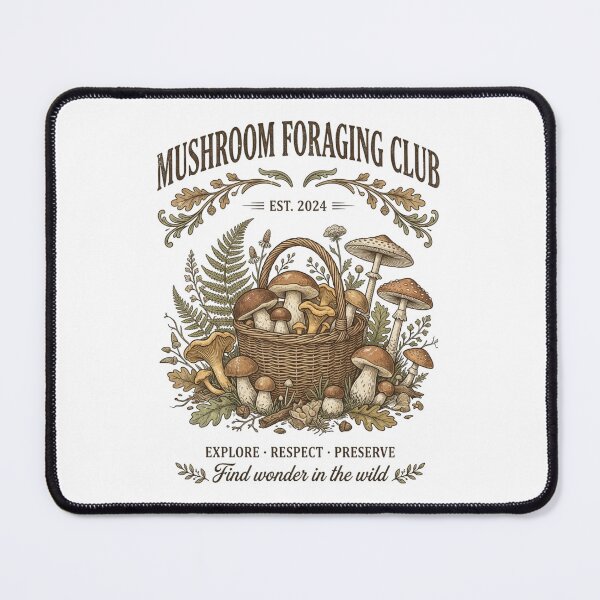 Item preview, Mushroom Foraging Club designed and sold by JILL-RIGGS.