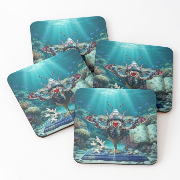 Item preview, Ocean inspired beetle designed and sold by KingsArtworx 2.