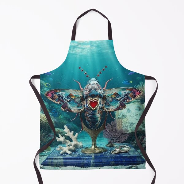 Item preview, Ocean inspired beetle designed and sold by KingsArtworx 2.