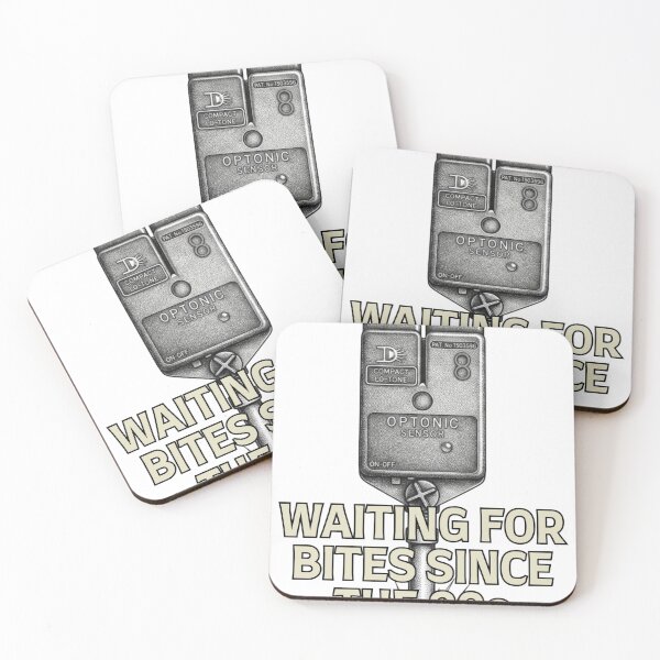 Item preview, Optonic Bite Alarm “Waiting For Bites Since The 80s” Fishing designed and sold by Always-Angling.