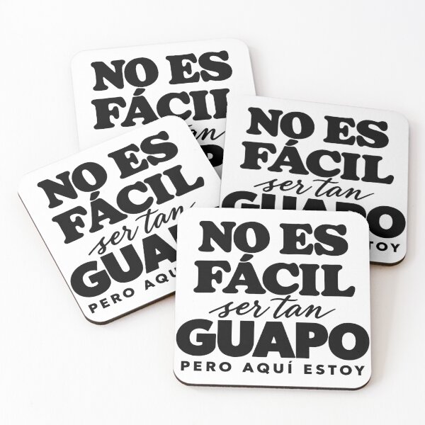Item preview, No Es Facil Ser Tan Guapo Pero Aqui Estoy Spanish Graphic designed and sold by VGAfanatic.