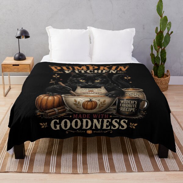 Item preview, Pumpkin Kitchen Cat Gothic Folk Illustration Halloween designed and sold by LiviuGligoros.