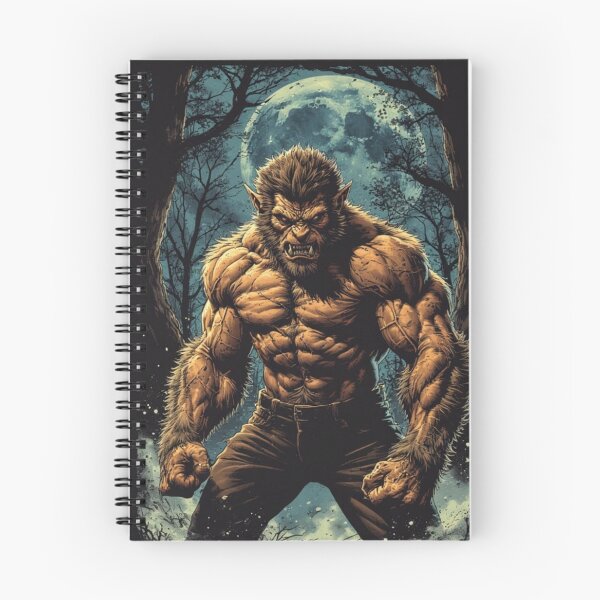 Item preview, HELL-O-WEEN: Wolfman; Limited Edition Monster Tees designed and sold by FANTASY FRENZY.