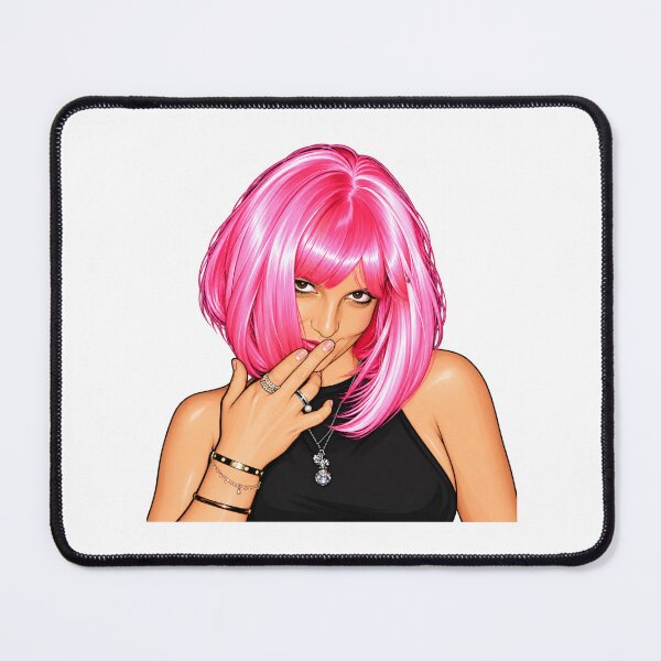 Item preview, Britney Spears Pink Wig designed and sold by FavePopCulture.