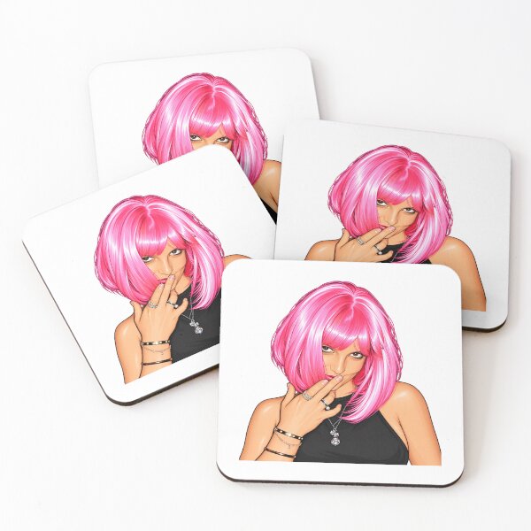 Item preview, Britney Spears Pink Wig designed and sold by FavePopCulture.