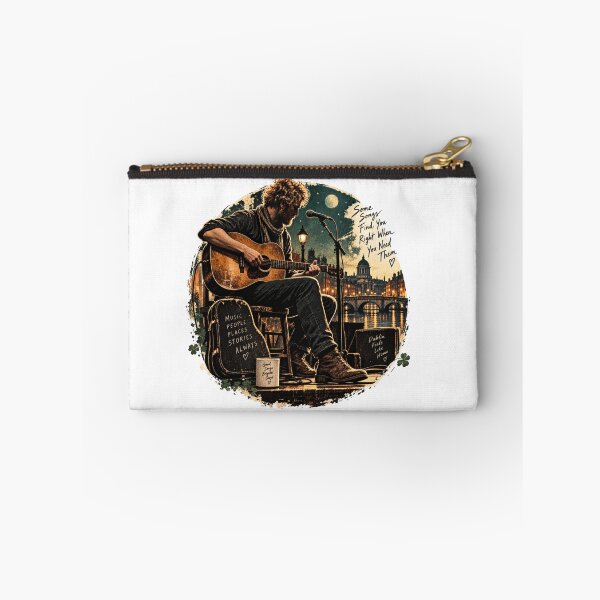 Item preview, Dublin Acoustic Folk Music Sticker designed and sold by Mystic Wild Studio.