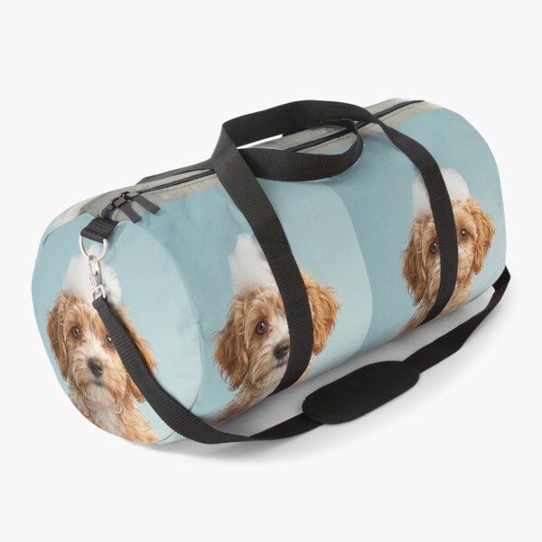 Item preview, Baby Shih Poo Bubble Bath Cute Nursery Bathroom Wall Art designed and sold by LazyOwlStore.