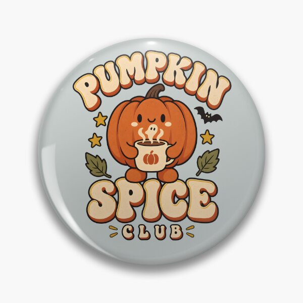 Artikelvorschau, Pumpkin Spice Club, Kawaii Pumpkin Coffee entworfen und verkauft von MAD's Recreation Studio.
