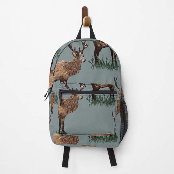 Item preview, Red deer hand embroidered designed and sold by Alsa.handembroidery.