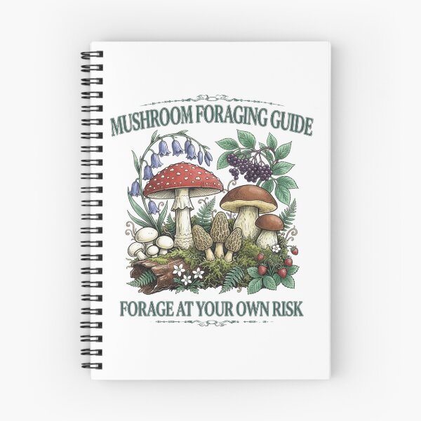 Item preview, Mushroom Foraging Guide designed and sold by JILL-RIGGS.