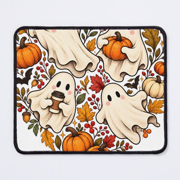 Item preview, Cozy Autumn Ghost Gathering designed and sold by Nordo Studio.