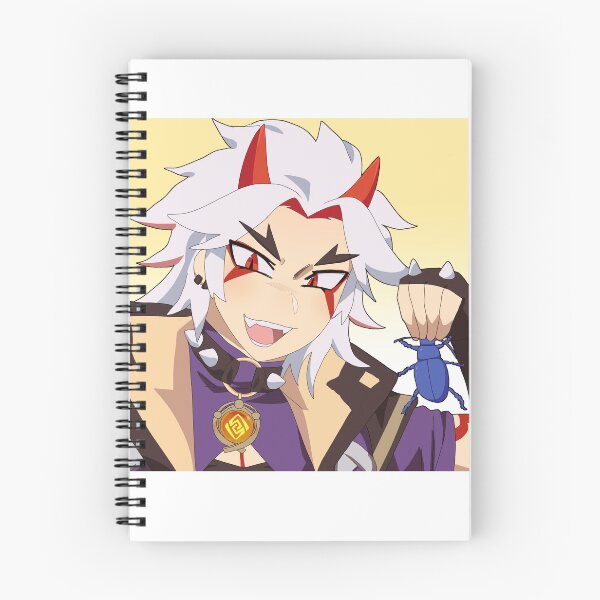 Item preview, Arataki Itto pin/pillow/mousepad designed and sold by pumpkster.