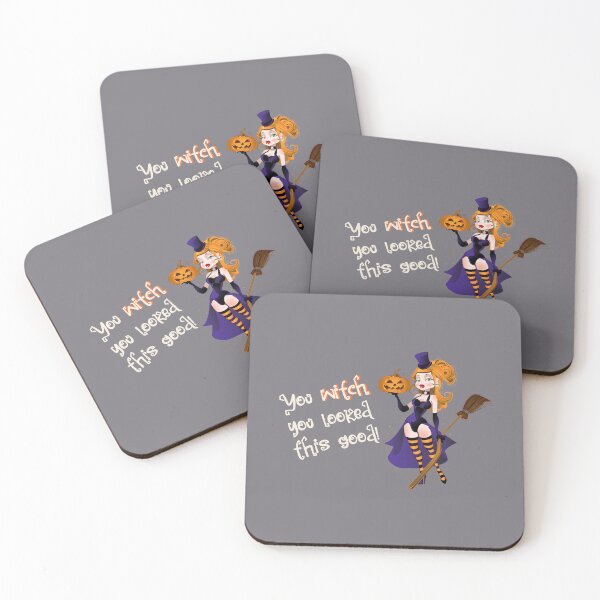 Item preview, You Witch…This Good! (Cream on Dk. Grey) designed and sold by PawsitiveMum3.