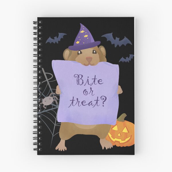 Item preview, Halloween Hamster Doodle - Bite or treat? designed and sold by FandomizedRose.