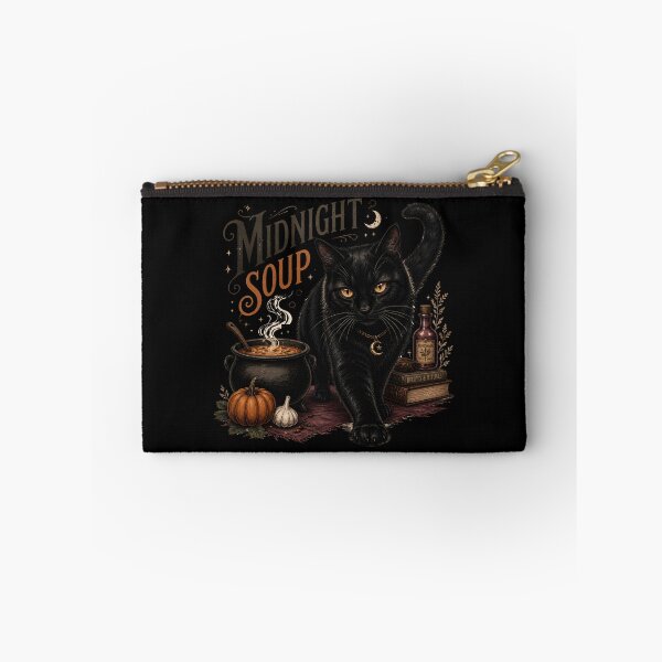 Item preview, Midnight Soup Cat Gothic Folk Illustration Halloween designed and sold by LiviuGligoros.