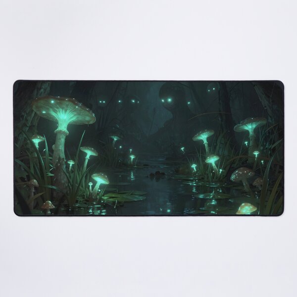 Item preview, Secret Watchers Hidden in the Gloom of a Fantasy Swamp designed and sold by Fanta-sticky.