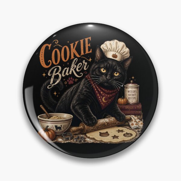 Item preview, Halloween Cookie Cat Retro Halloween Poster Halloween designed and sold by LiviuGligoros.
