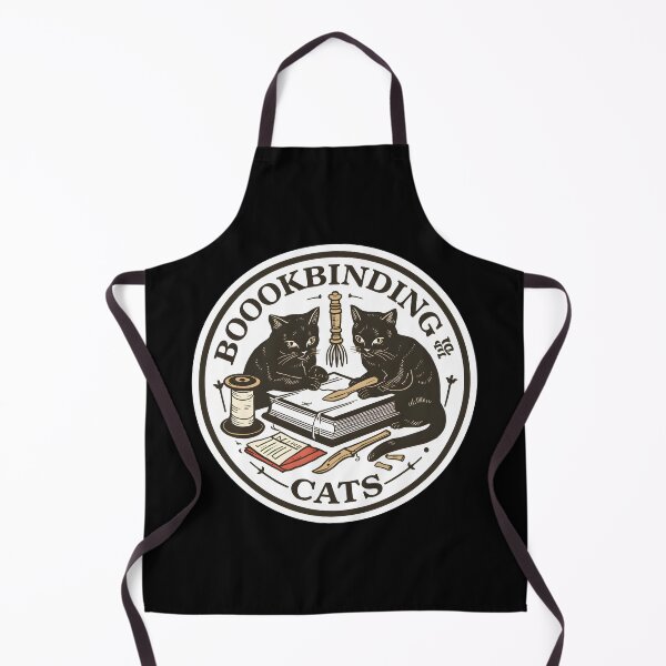 Item preview, Vintage Bookbinder Cat Workshop designed and sold by ShopAndFun.