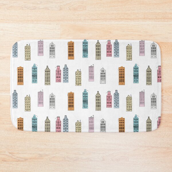 Item preview, Dutch houses pattern designed and sold by Qualali Studio.